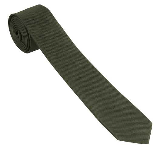mundur leśnika krawat